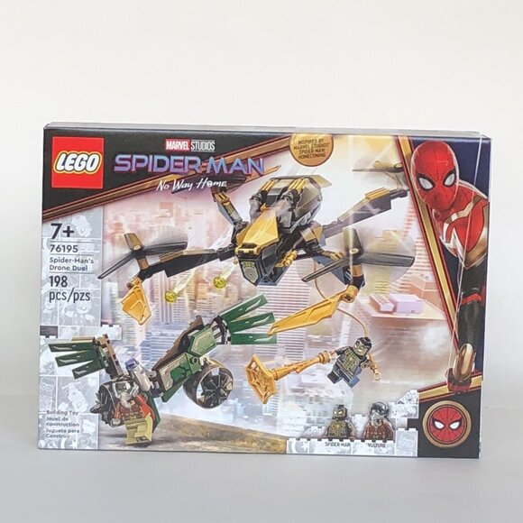 Brand New Lego  Marvel Spider-Man's Drone Duel 76195 Building Kit - Picture 5 of 9